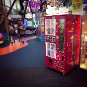 Pic n Mix World machine at Adventure Island Southend, UK