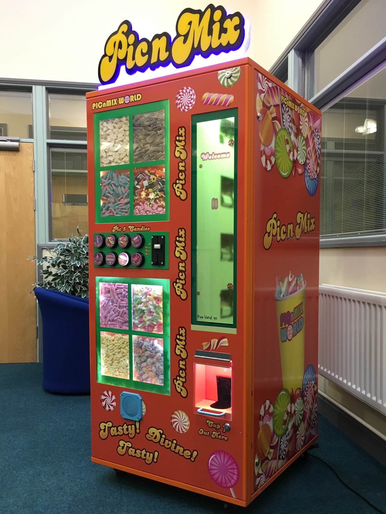 Pic'n'Mix machine under test